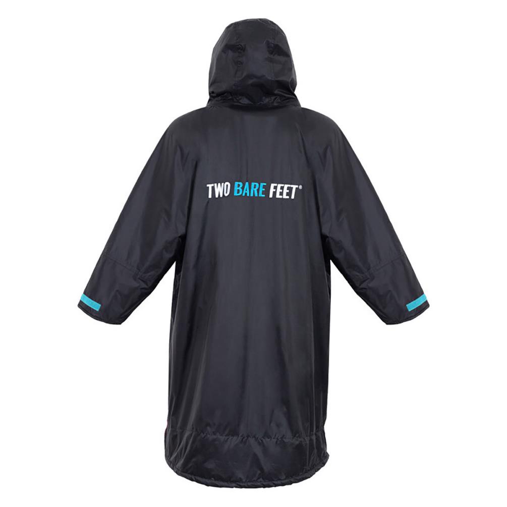 Two Bare Feet Kids Weatherproof Changing Robe & Changing Mat - Black / Blue Extra Image 1